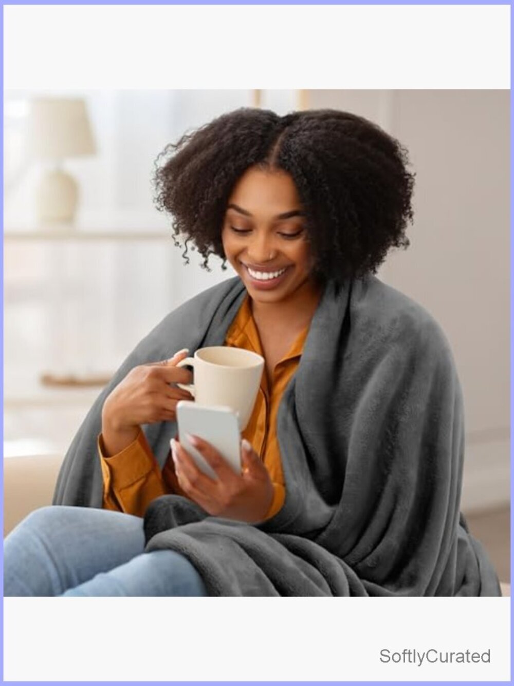 King Size Fleece Blanket Ultra Soft Microfiber All Season Warm Lightweight - Picture 2 of 7